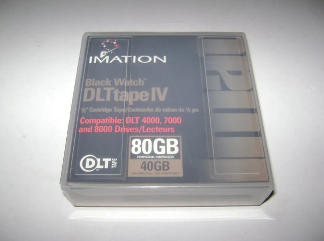 Pacote Lacrado Com Fitas Cartucho Dlt Tape Iv Imation 80gb - Foto 3