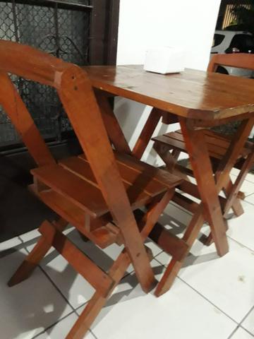 Jogo de mesa c 4 cadeira - Foto 2