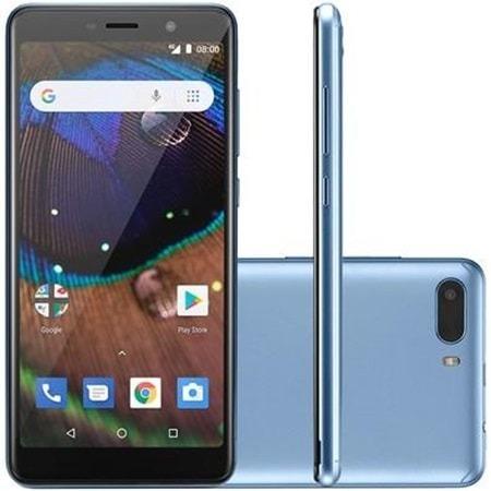 Celular Smartphone Multilaser MS50X, 16GB, 8MP, Tela 5.5´, Azul P9075 NB733