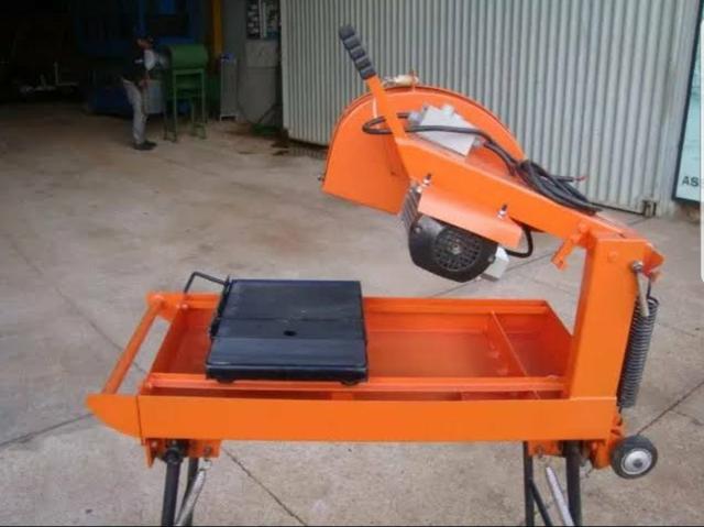Máquina de corte blocos e porcelanato