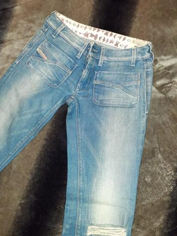 Calças Jeans Diesel! Top! Tipo novas!!! - Foto 2