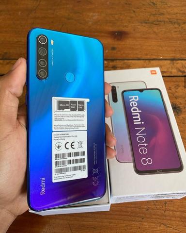 Redmi Note 8 Dual SIM 64GB 6.3" 48+8+2+2MP/13MP OS 9.0 - Neptune Blue