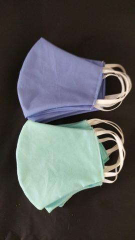 Máscara Dupla - ALGODÃO- - Foto 2