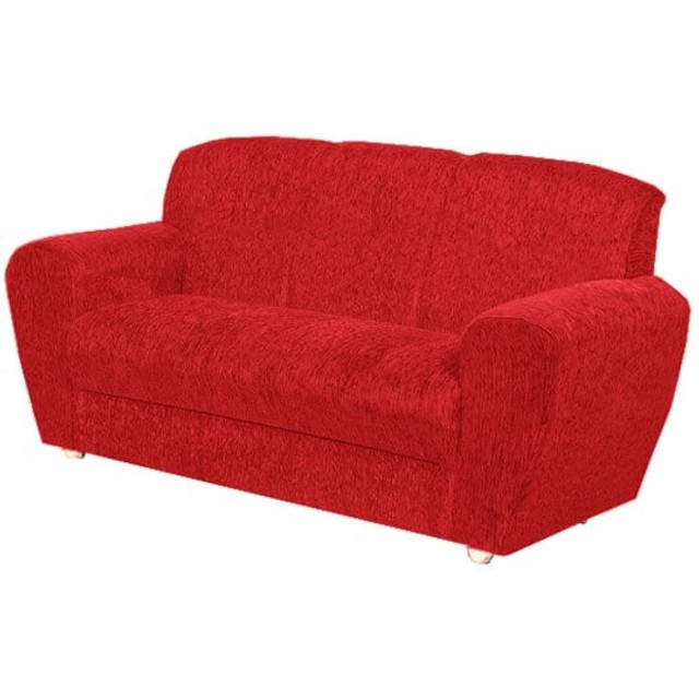 Sofá 5010 com 3 Lugares em Tecido Suede e Encosto Fixo - Foto 4
