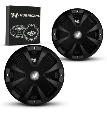 Par Alto Falante Hurricane 8 Polegadas Pro Mb800 - 4 600w Rms