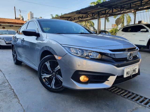 HONDA CIVIC EXL 2.0 18/18 FLEX AUT. PRATA