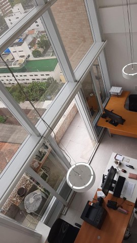 Conjunto Comercial Duplex, The Blue Office, 63 m2 uteis, and alto, vista panorâmica, 2 wcs - Foto 3