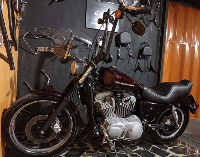  Sportster Harley Davidson 883 Custom Carburada  - Foto 9