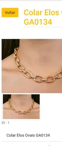 Colar choker cravejado com zircônias - Foto 4