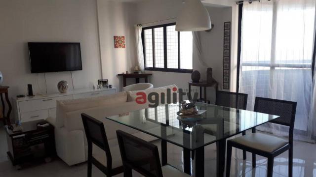 Apartamento com 2 dormitórios à venda, 114 m² por r$ 550.000,00 - capim macio - natal/rn - Foto 3