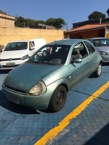 Ford Ka 1.0 zetec rocam completo 2001 2 dona - Foto 4
