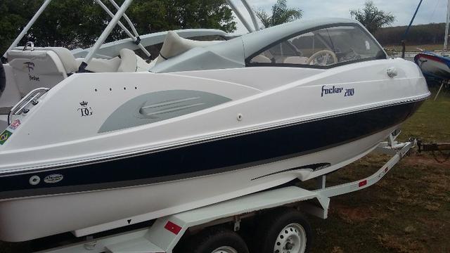 Focker 200 motor mercury 115hp 4T - Foto 8