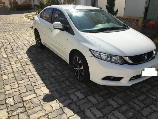 Civic 2015/2016 LXR Automático Banco de couro /Multimídia - Foto 8