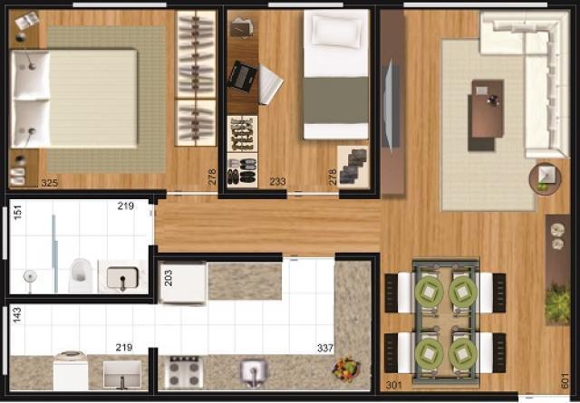 Apartamento à venda, 68 m² por r$ 225.000,00 - ecoville - curitiba/pr - Foto 9