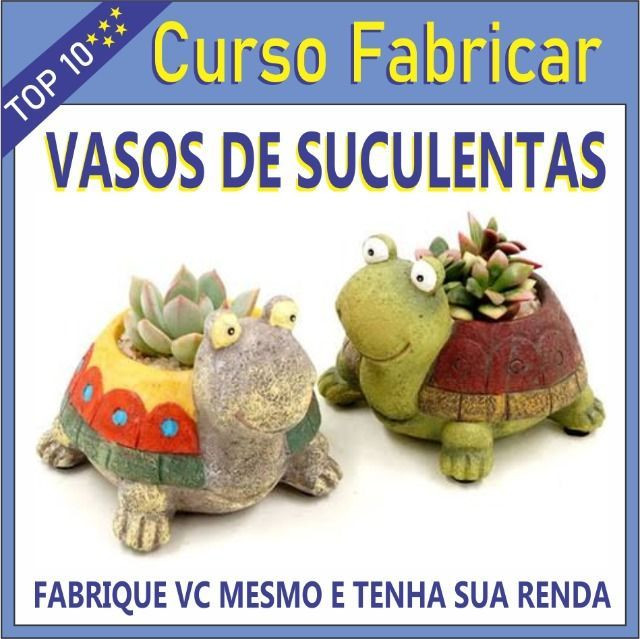 Vasos de suculenta , curso completo passo a passo