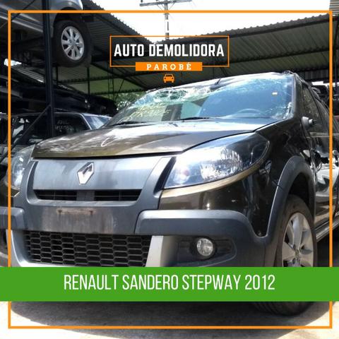 Sucata Renault Sandero Stepway 1.6 2012 Disponível para venda de peças