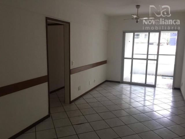 Apartamento com 3 quartos para alugar, 110 m² por R$ 1.200/mês - Praia da Costa - Vila Vel - Foto 4