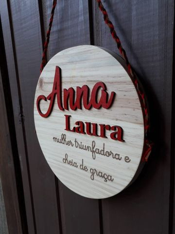 Porta de maternidade com significado do nome - Foto 2