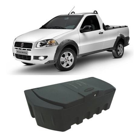 Organizadora caixa Unipac Trunk Box Caçamba Ferramentas 200L Para Picapes leve