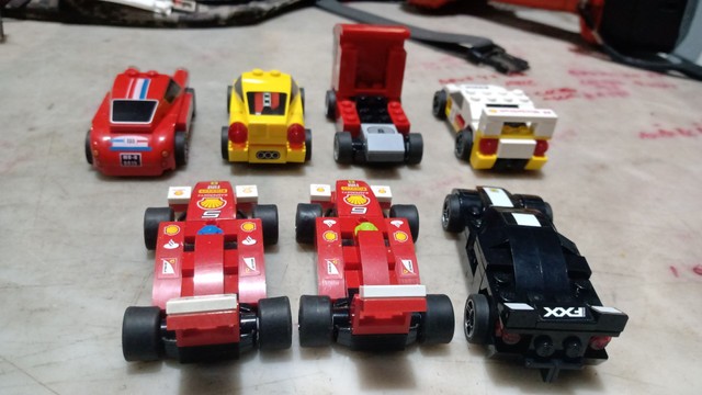 Coleção Lego Shell Helix completa com os sete carros todas as peças e manuais - Foto 3