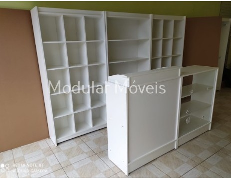 Balcão Caixa + Balcão Vitrine + 2 Colmeias + 1 Prateleira - Foto 3