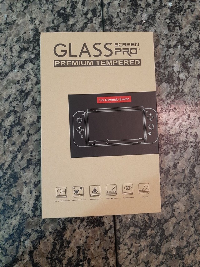 Película Protetora Nintendo Switch( ACEITO CREDISHOP)