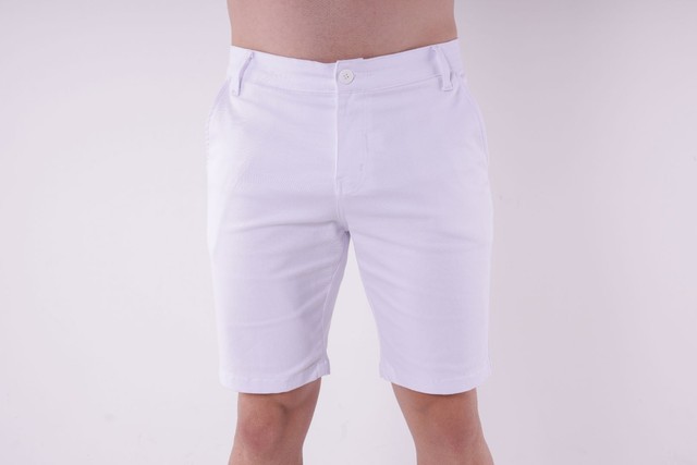 Bermudas Masculinas de Brim c/ Lycra 