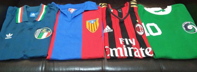 Camisa Milan, Barcelona Itália e Cosmos - Foto 2