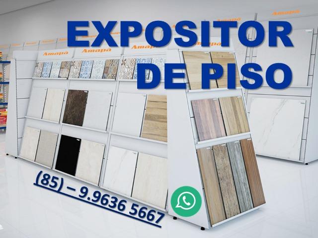 Expositores para Pisos - Leia o Anuncio