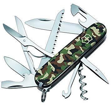 Canivete Suiço Victorinox Huntsman Camouflage Verde 15 funç Novo original - Foto 5