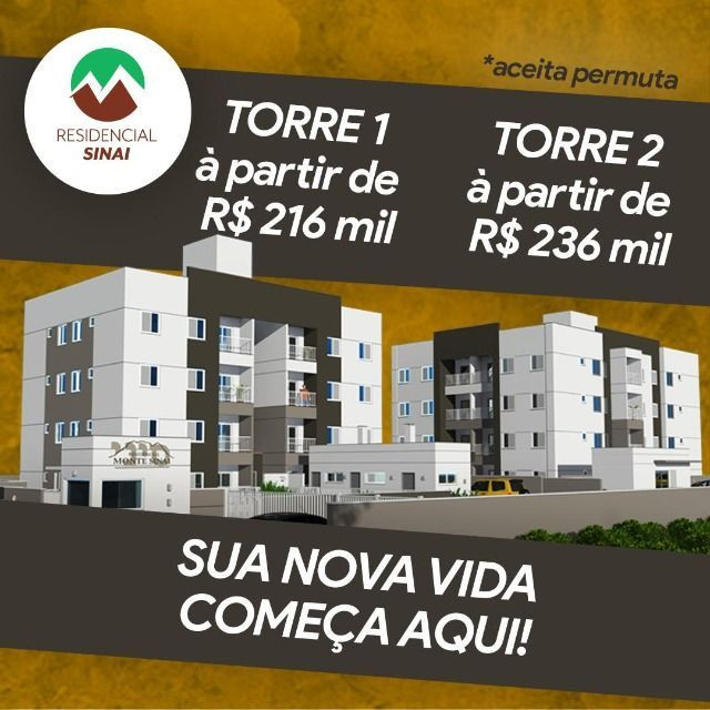 Colonial, Sinai, 54 M2, 2 Dormitórios, Entrada Facilitada! - Foto 3