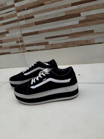 tenis vans sola alta