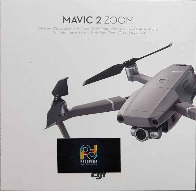Drone Dji Mavic 2 Zoom Homologado Pela Anatel Com 1 Ano de Garantia