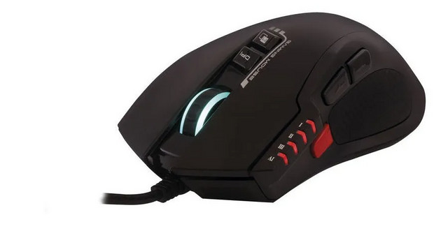 Mouse Gamer 8 Botões Macro 4000dpi Led Rgb Weapon Ms317 Oex em Fortaleza - Foto 3
