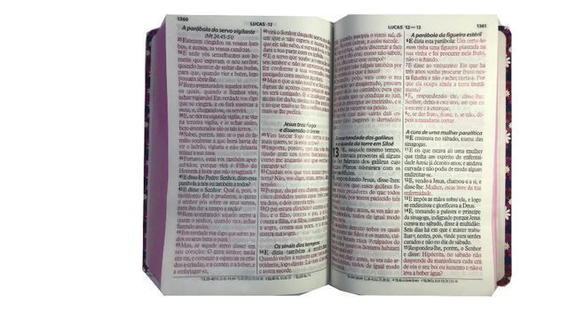 Bíblia Feminina Letra Gigante Com Harpa - Jesus Em Vermelho - Foto 5