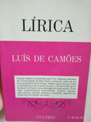 Lírica ? Luís de Camões