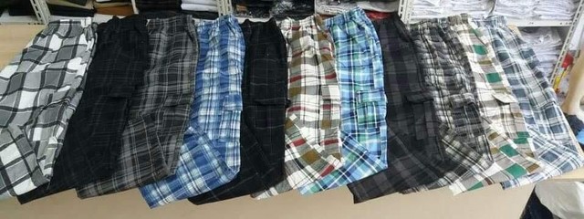 Calça  Cargo Xadrez - Foto 3