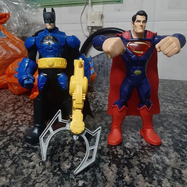 Bonecos liga da justiça imaginext 