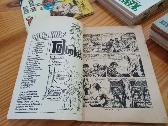 (item 297) Tex n. 29 da 1a Edição- Cinco fugitivos do inferno  - Foto 2