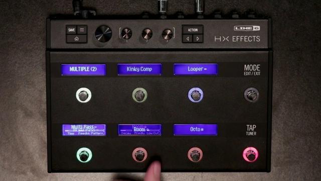 Line 6 HX Effects Guitar Multi-Effects Floor Processor Novo Loja! - Foto 3