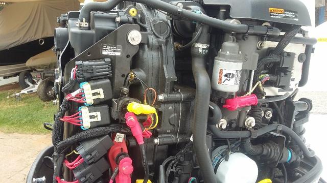 Focker 200 motor mercury 115hp 4T - Foto 7