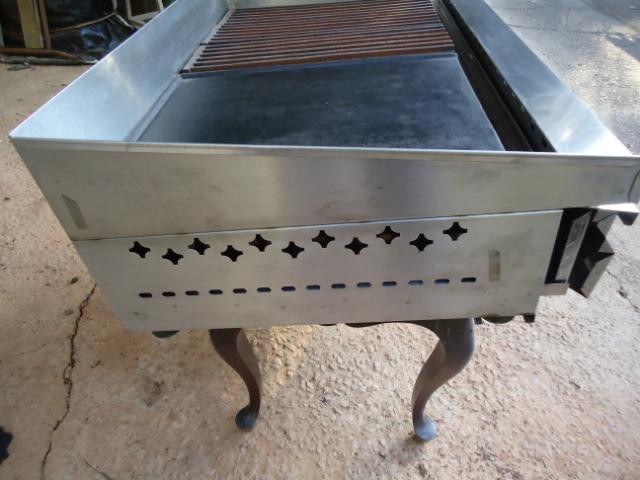 Char broiler Tedesco - grill - chapa - 04 queimadores - Foto 5