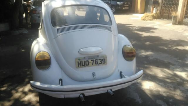 Vendo fusca branco reformado 1982, 1.3, único dono - Foto 7