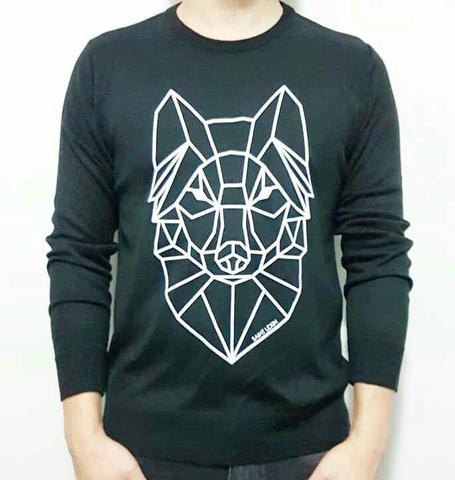 OFERTA Blusa Malha Lobo BlackEdit