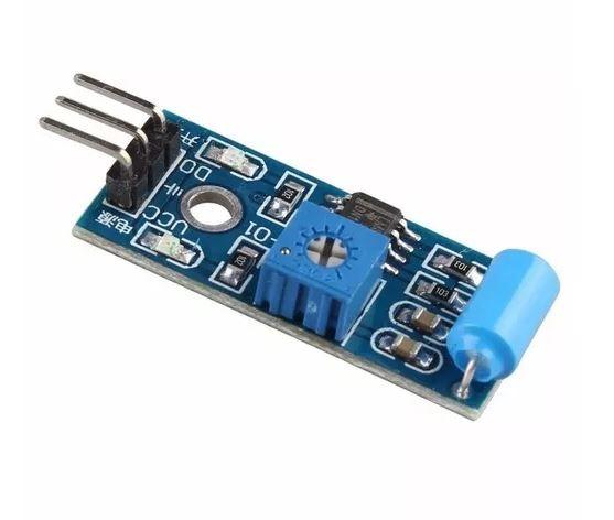 COD-AM58 Módulo Sensor De Vibração Arduino Tilt Sw-420 Pic Arm - Automação - Foto 3