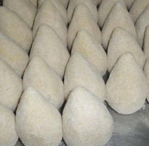 Salgados congelados