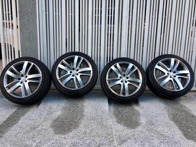 Rodas aro 18 com pneus novos! - Foto 5