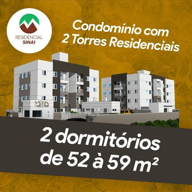 Colonial, Sinai, 54 M2, 2 Dormitórios, Entrada Facilitada! - Foto 5
