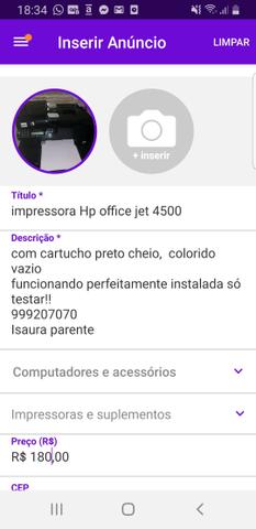 Impressora Hp Office jet - Foto 2
