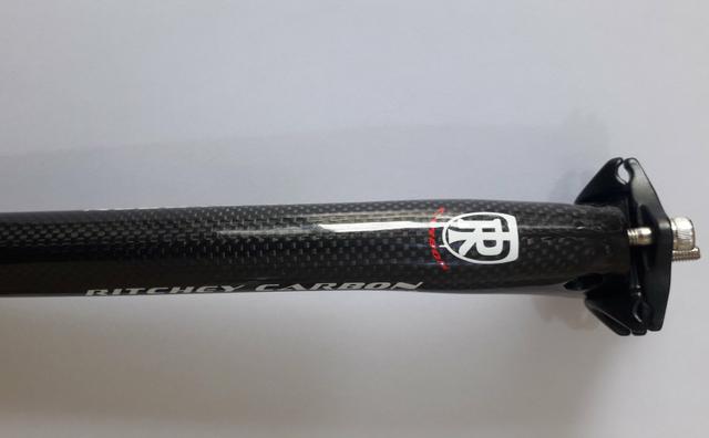 Canote de selim Ritchey Wcs Carbon - Foto 3